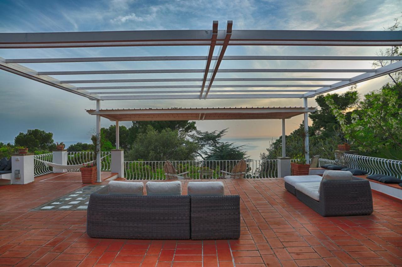 Entire Villa Bellavita Sea View 阿纳卡普里 外观 照片