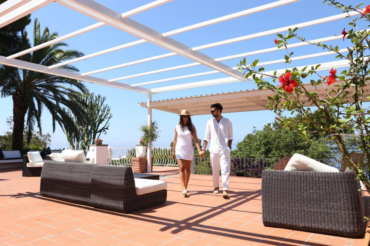 Entire Villa Bellavita Sea View 阿纳卡普里 外观 照片